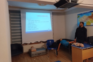 KUDAK İLK YARDIM EĞİTİMLERİ BAŞLADI