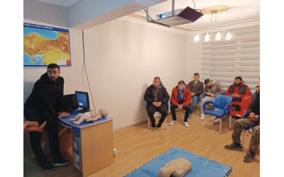 KUDAK İLK YARDIM EĞİTİMLERİ BAŞLADI